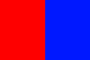сине красный квадрат